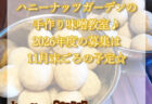 オルゴナイト創作ワークショップとオーダーメイド受注販売終了のお知らせ